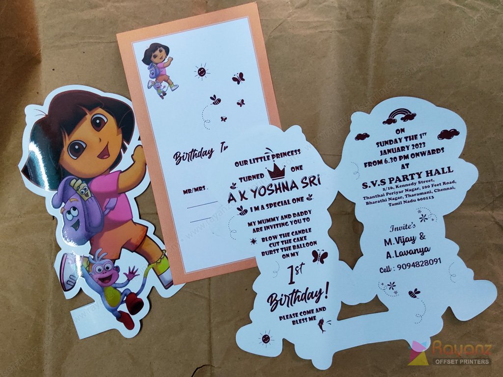 dora-birthday-invitation-printing-samlpe-chennai